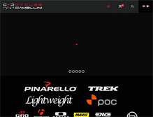 Tablet Screenshot of cyclescamellini.com